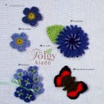 100 kötött és horgolt virág