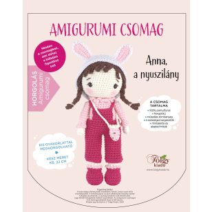 Amigurumi csomag – ANNA, a nyuszilány