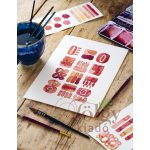 Absztrakt akvarellfestés