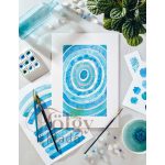 Absztrakt akvarellfestés