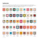 100 modern horgolt négyzet