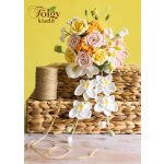 Virágcsokor horgolótűvel