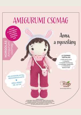 Amigurumi csomag – Anna, a nyuszilány