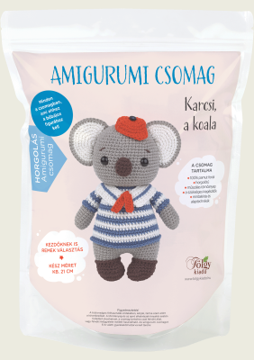 Amigurumi csomag – Karcsi, a koala
